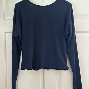 Jolie open back long sleeve